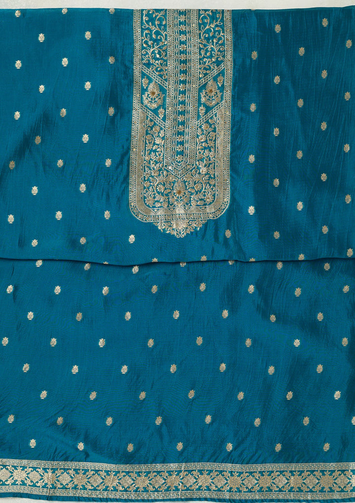 Lavender Stonework (Gold) Tissue Saree-koskii