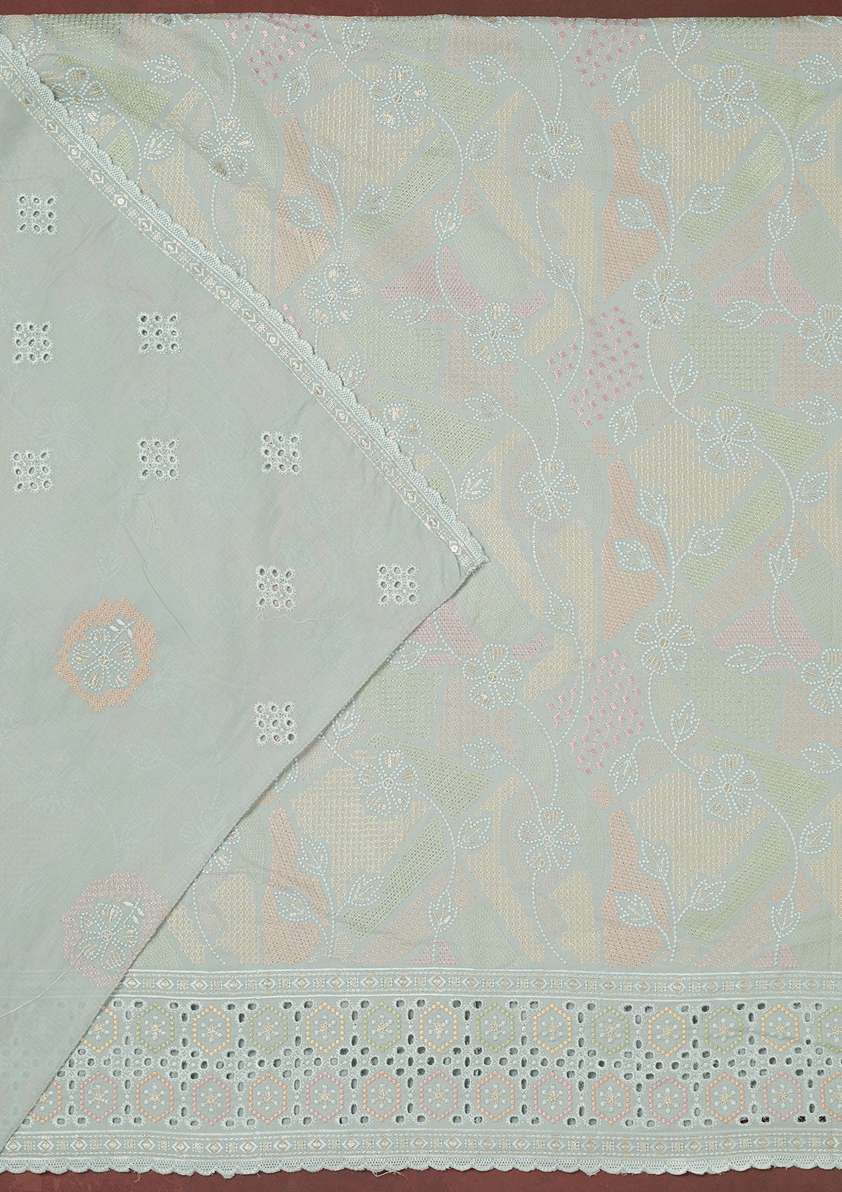 Wine Stonework (Gold) Tissue Saree-koskii
