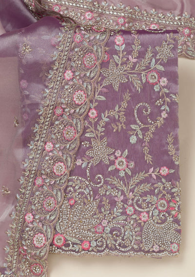 Bottle Green Stonework Chiffon Saree-koskii