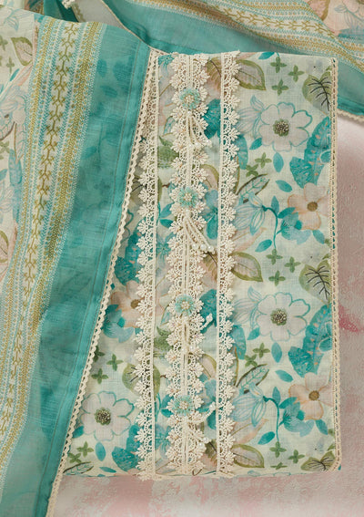 Red Zariwork (Gold) Chinon Readymade salwar suit-koskii