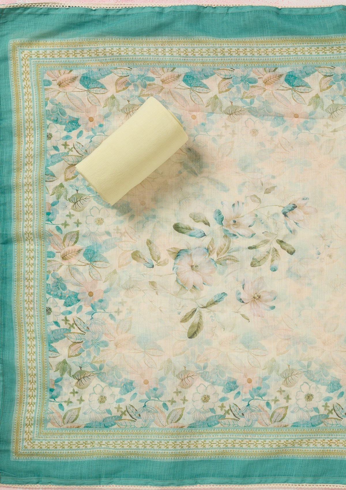 Red Zariwork (Gold) Chinon Readymade salwar suit-koskii