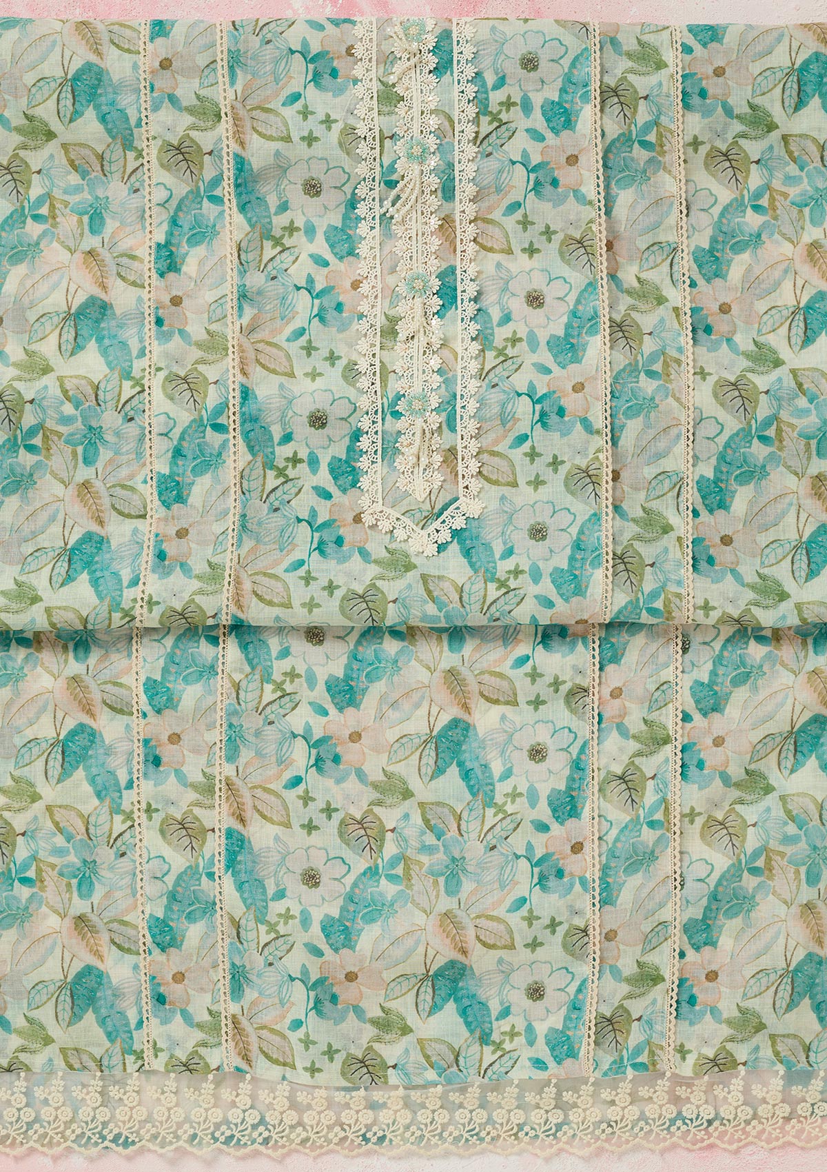 Red Zariwork (Gold) Chinon Readymade salwar suit-koskii