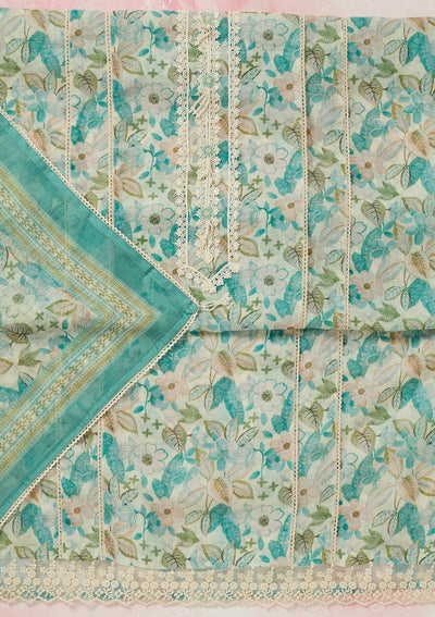 Red Zariwork (Gold) Chinon Readymade salwar suit-koskii