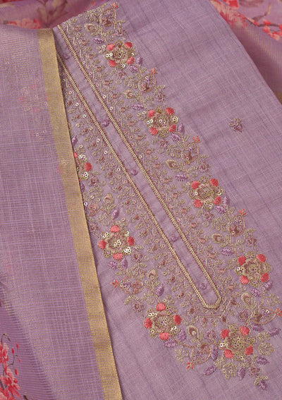Black Cording Chinon Readymade salwar suit-koskii