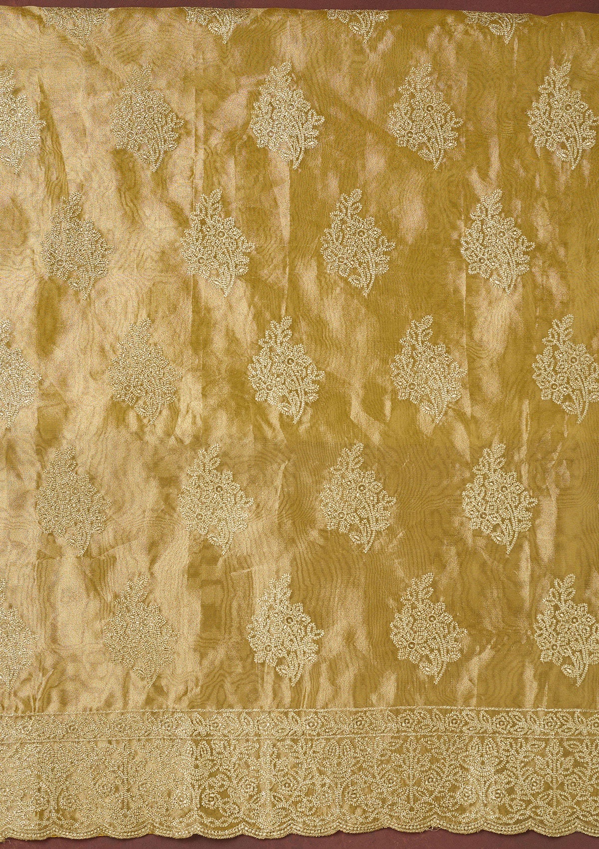 Lavender Cording Tissue Saree-koskii