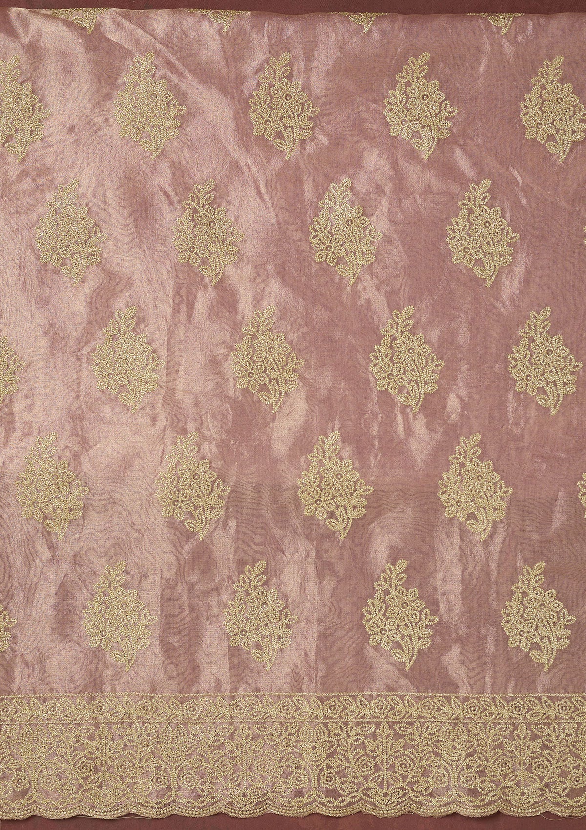 Black Threadwork Chiffon Saree-koskii