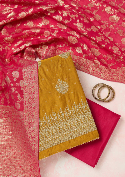Lavender Stonework (Gold) Tissue Saree-koskii