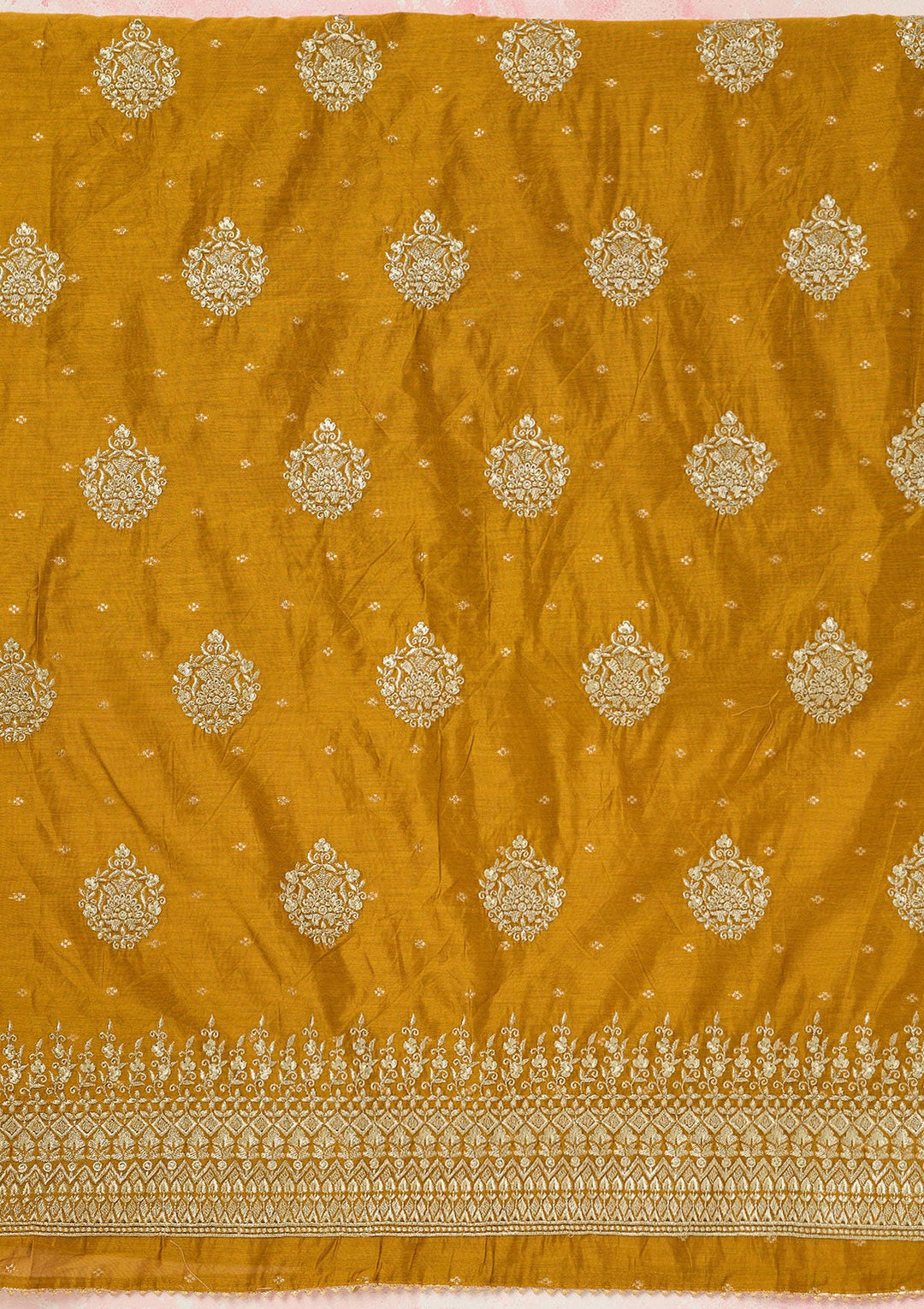 Lavender Stonework (Gold) Tissue Saree-koskii