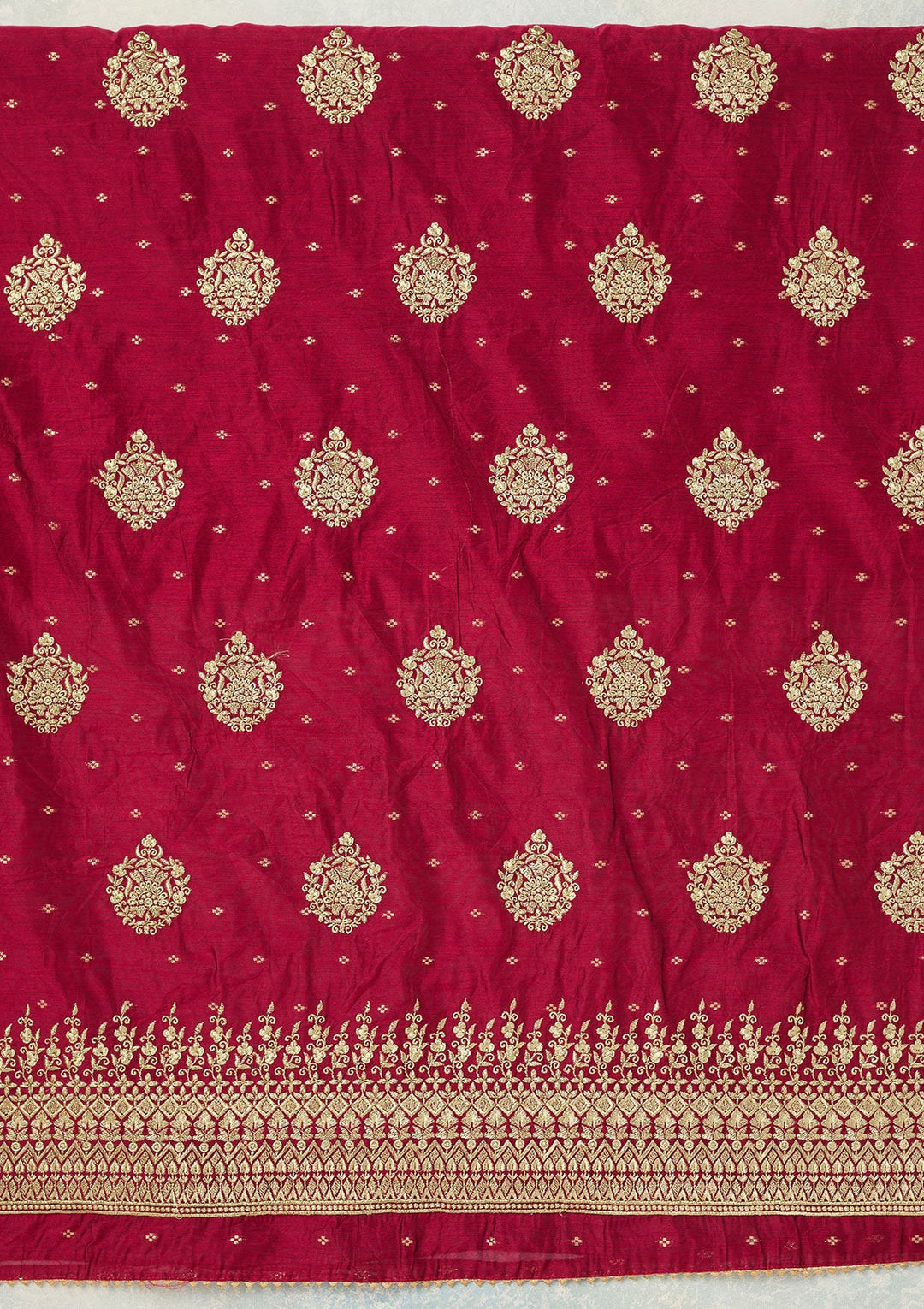 Mustard Zariwork (Gold) Organza Saree-koskii