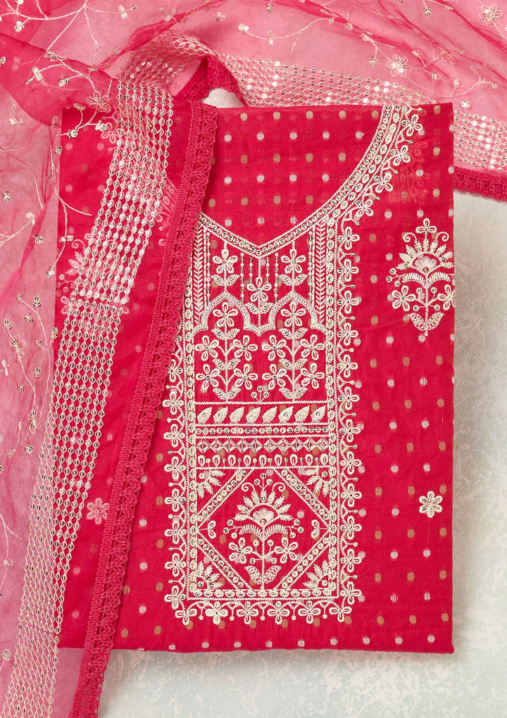 Peach Stonework (Gold) Tissue Saree-koskii
