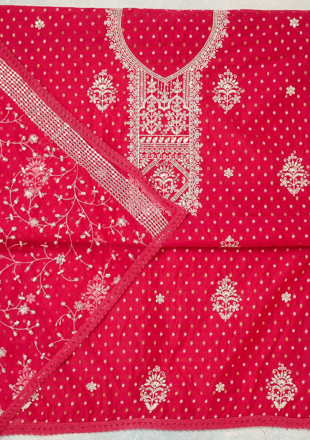 Peach Stonework (Gold) Tissue Saree-koskii