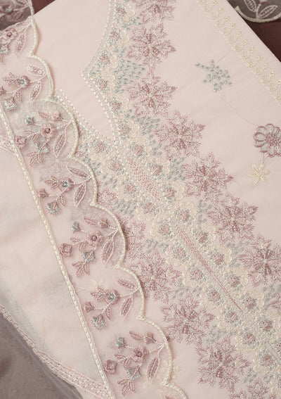 Purple Threadwork Soft Raw Silk Saree-koskii