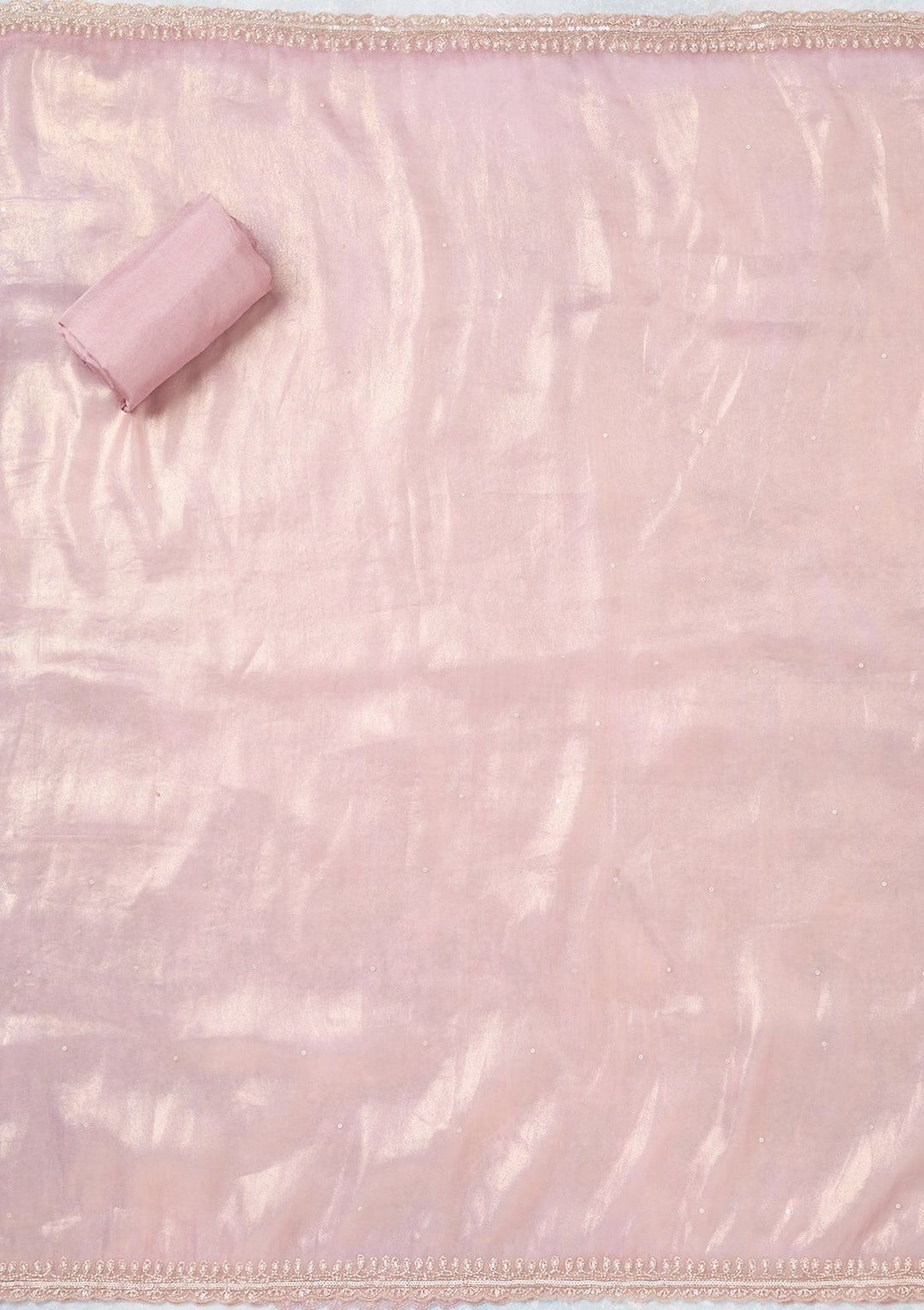 Lavender Zariwork Tissue Unstitched Salwar Suit-koskii