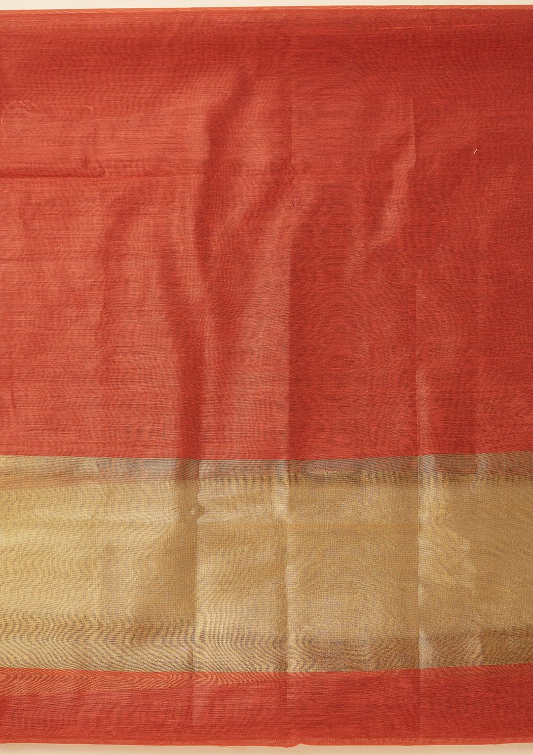 Rust Zariwork (Gold) Tissue Unstitched Salwar Suit