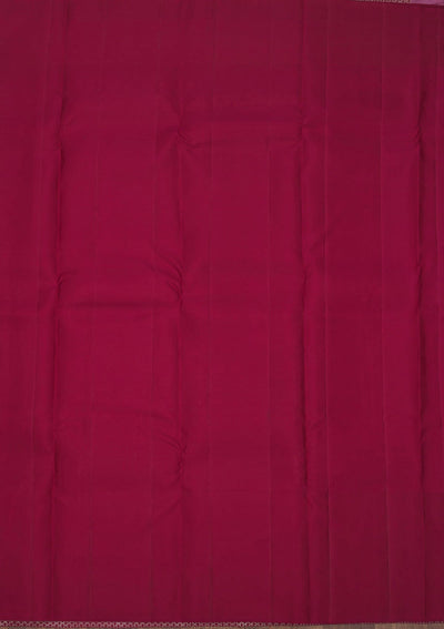 Baby Pink Zariwork Pure Silk Saree-Koskii