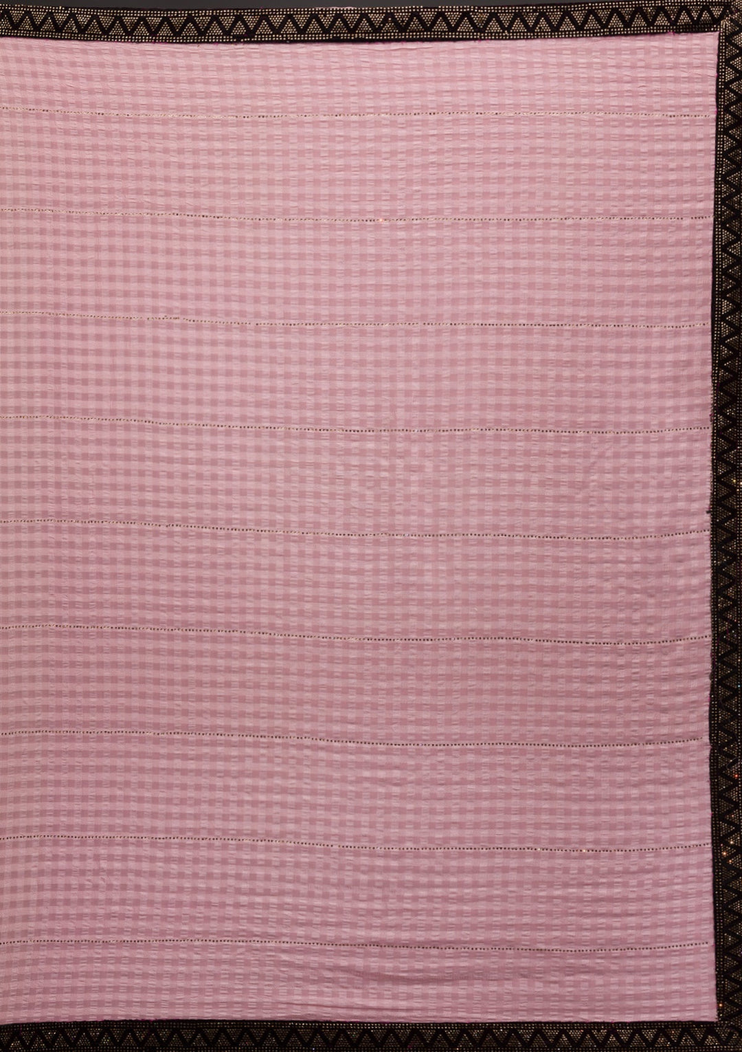 Baby Pink Swarovski Georgette Saree-Koskii