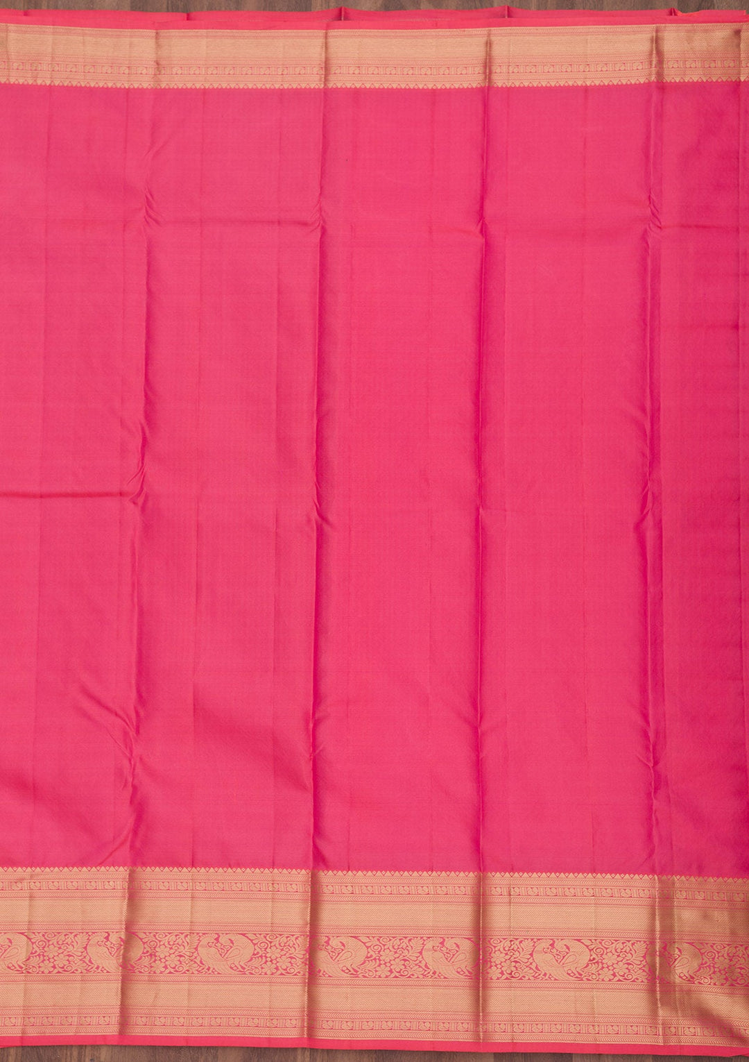 Baby Pink Zariwork Pure Silk Saree-Koskii