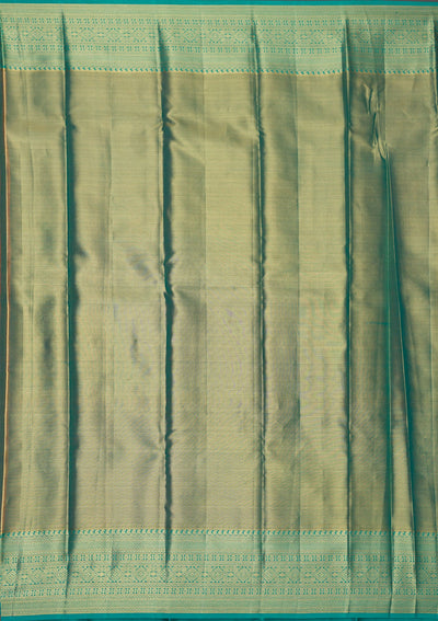 Baby Pink Zariwork Pure Silk Saree-Koskii