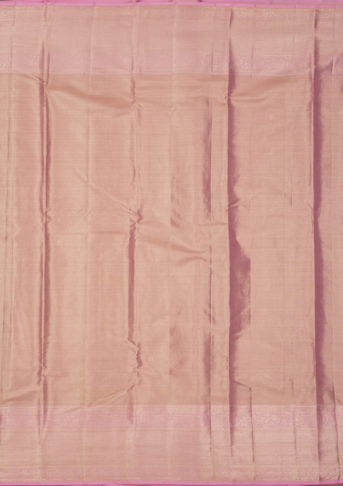 Baby Pink Zariwork Pure Silk Saree-Koskii
