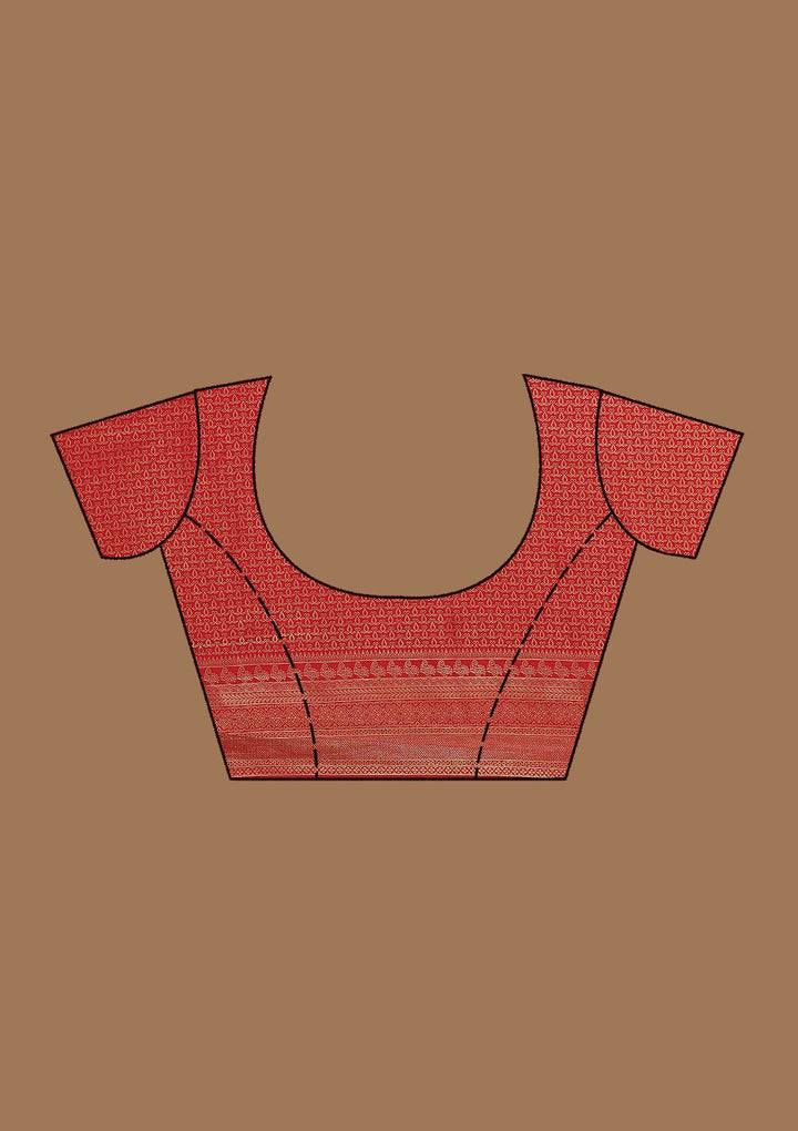 Beige Zariwork Art Silk Saree-Koskii