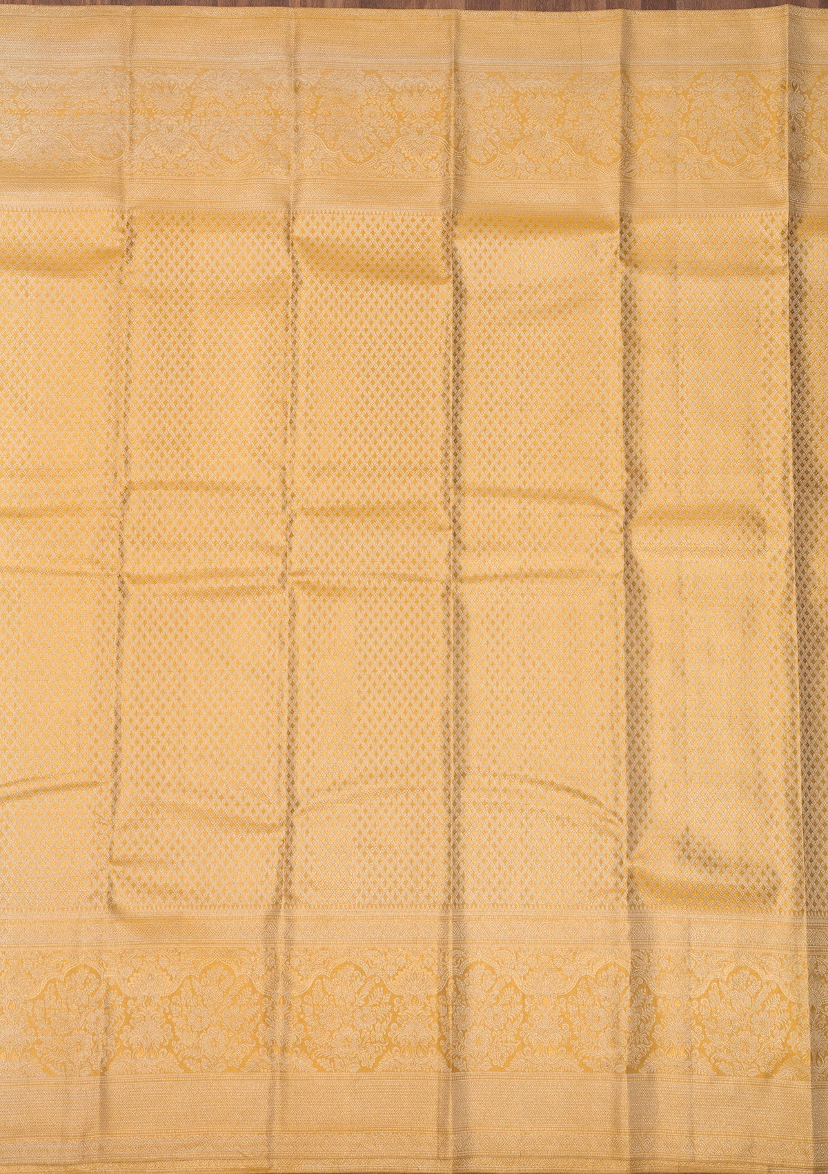 Beige Zariwork Pure Silk Saree-Koskii