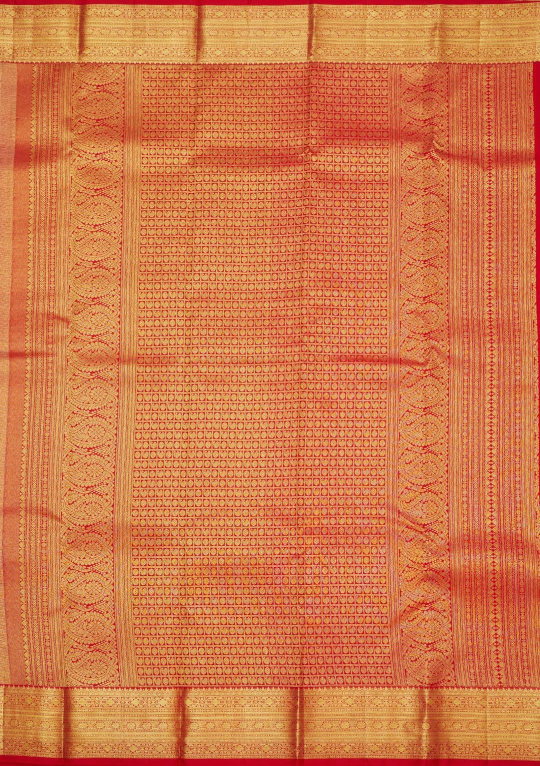 Beige Zariwork Pure Silk Saree-Koskii