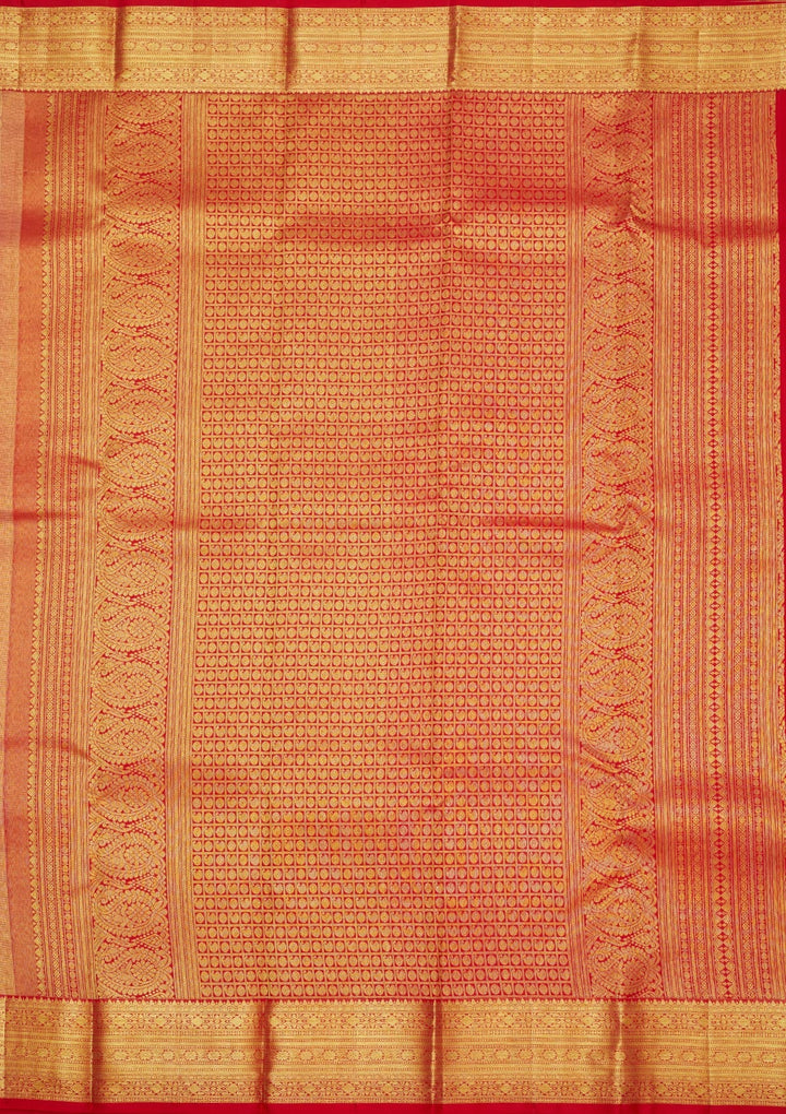 Beige Zariwork Pure Silk Saree-Koskii