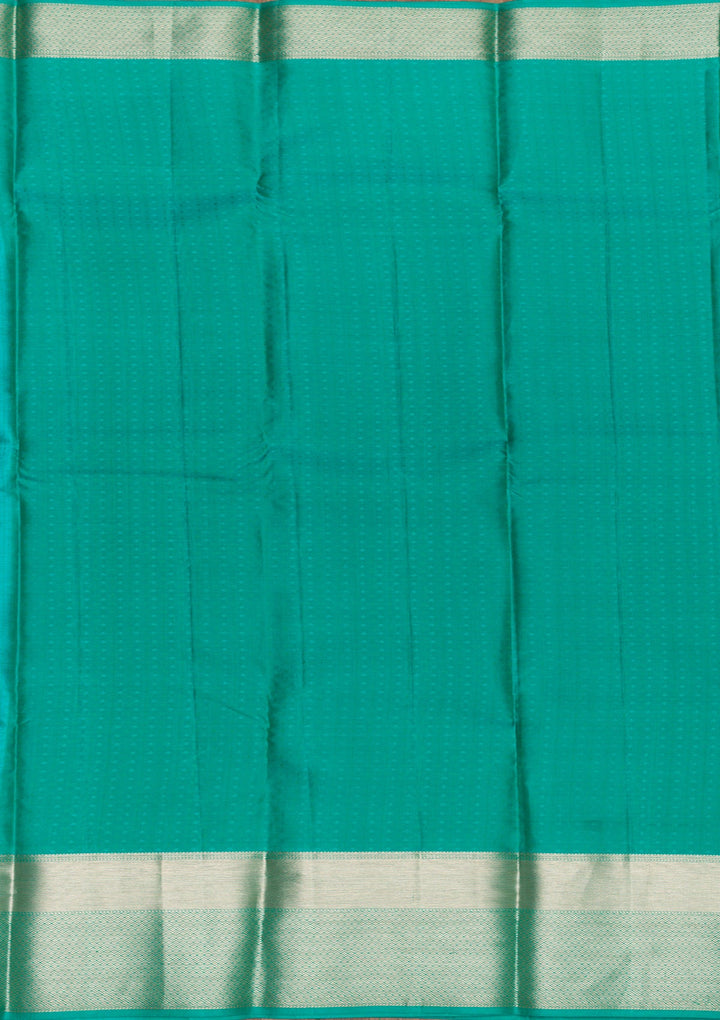 Beige Zariwork Pure Silk Saree-Koskii