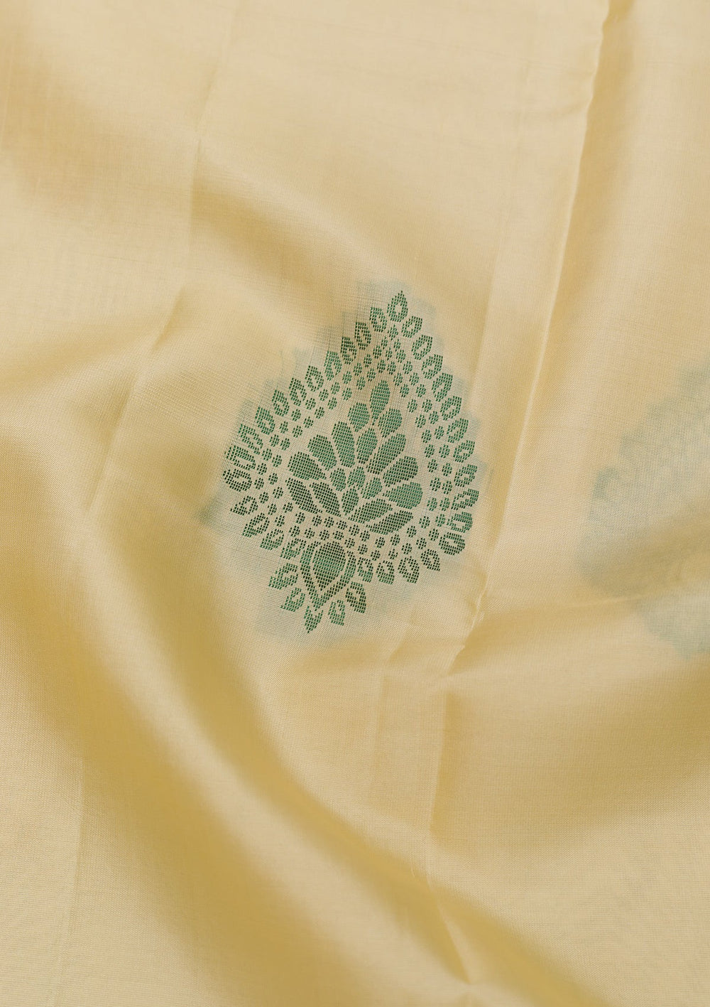 Beige Zariwork Pure Silk Saree-Koskii