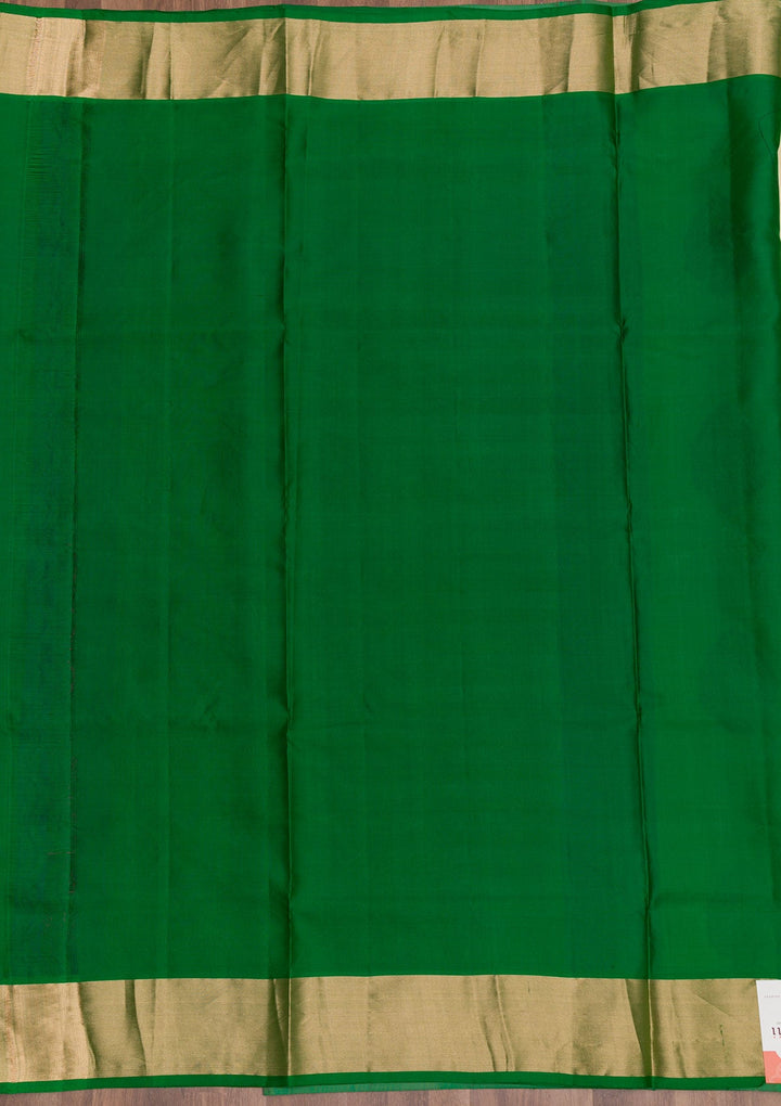 Beige Zariwork Pure Silk Saree-Koskii