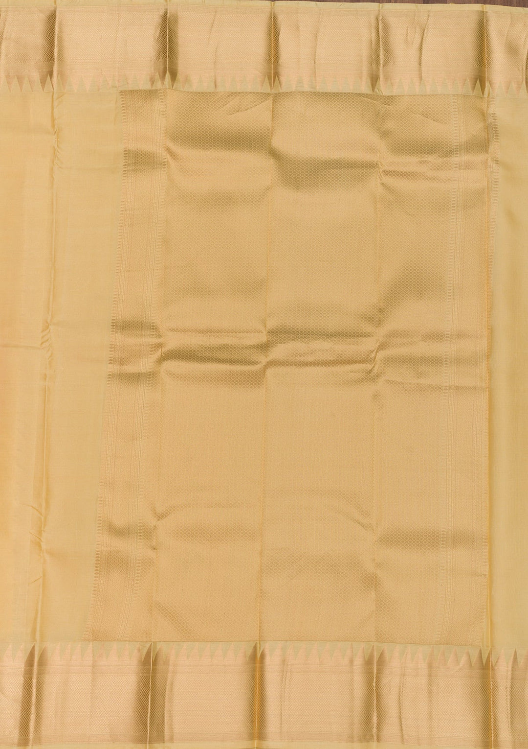 Beige Zariwork Pure Silk Saree-Koskii