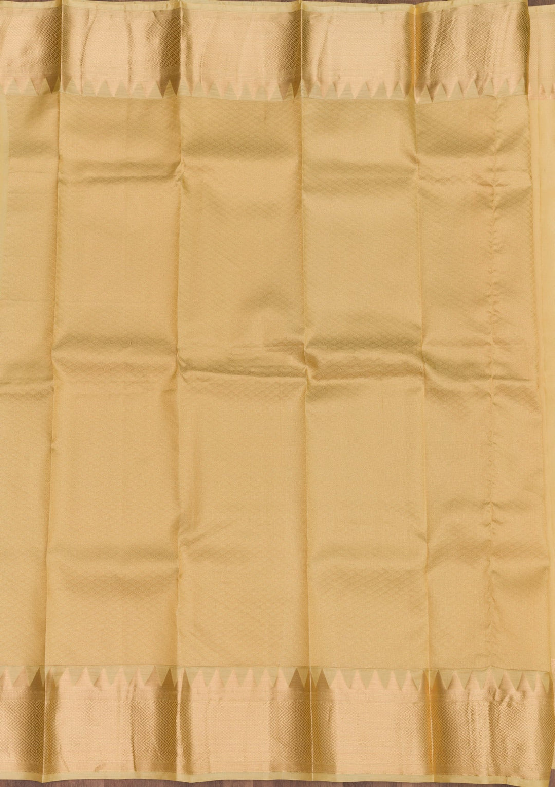 Beige Zariwork Pure Silk Saree-Koskii