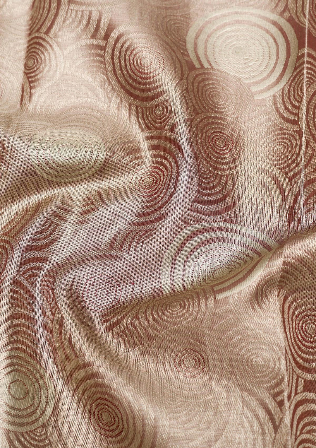 Beige Zariwork Pure Silk Saree-Koskii