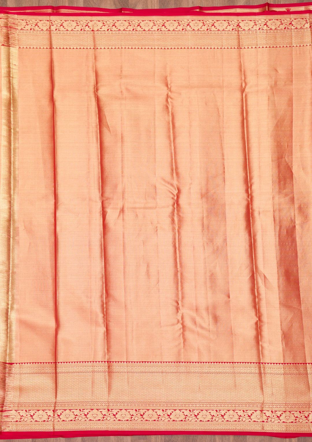 Beige Zariwork Pure Silk Saree-Koskii