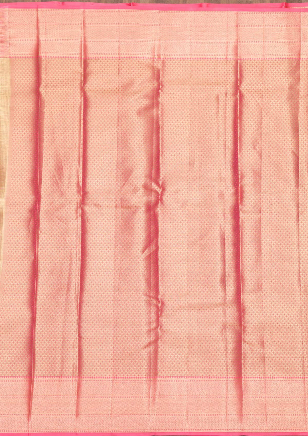 Beige Zariwork Pure Silk Saree-Koskii
