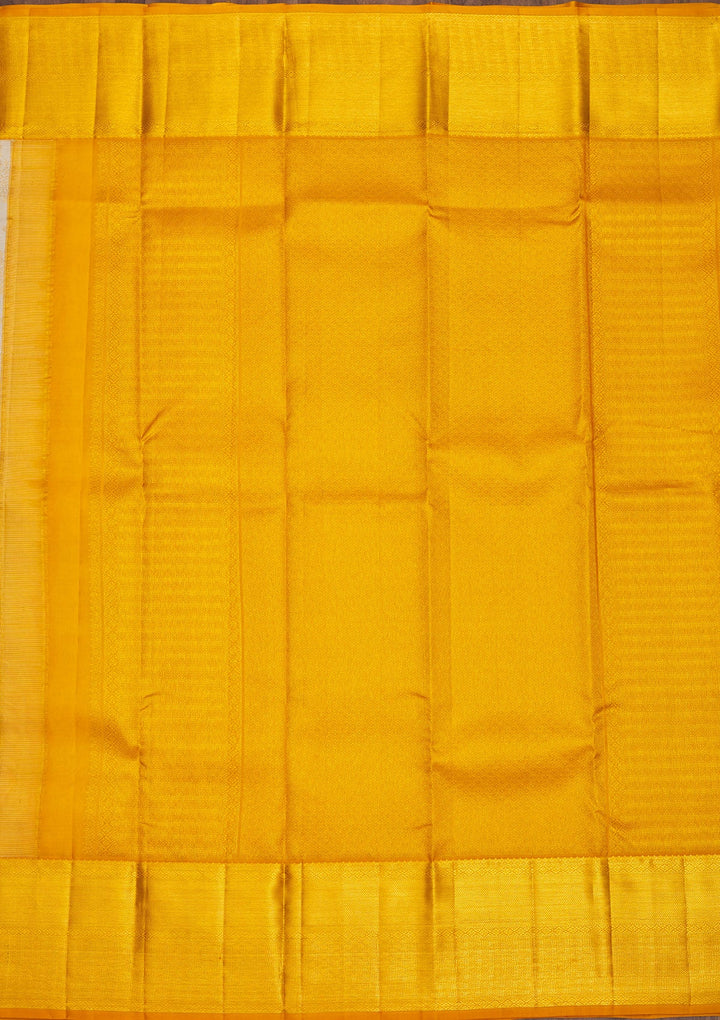 Beige Zariwork Pure Silk Saree-Koskii