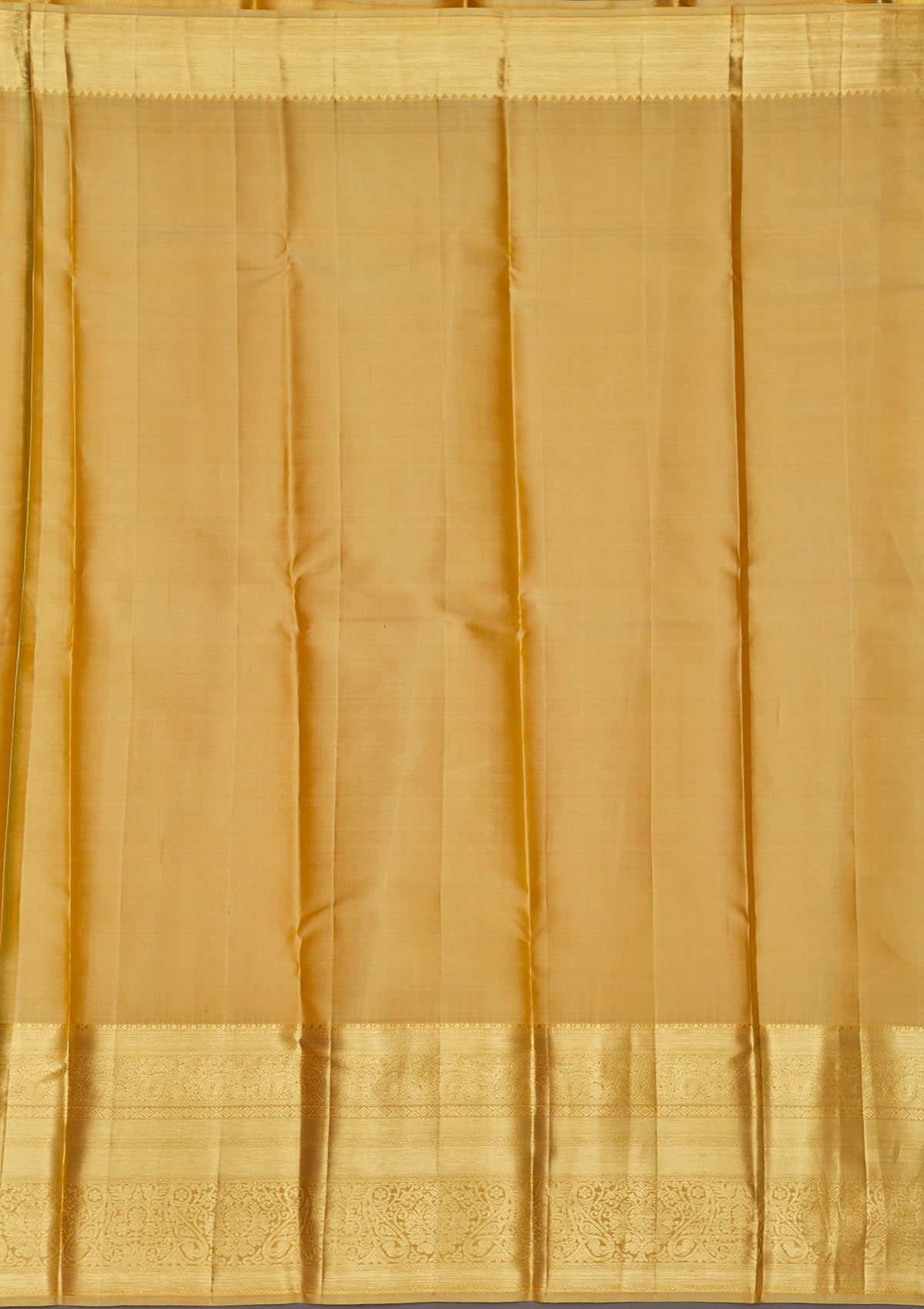 Beige Zariwork Pure Silk Saree-Koskii