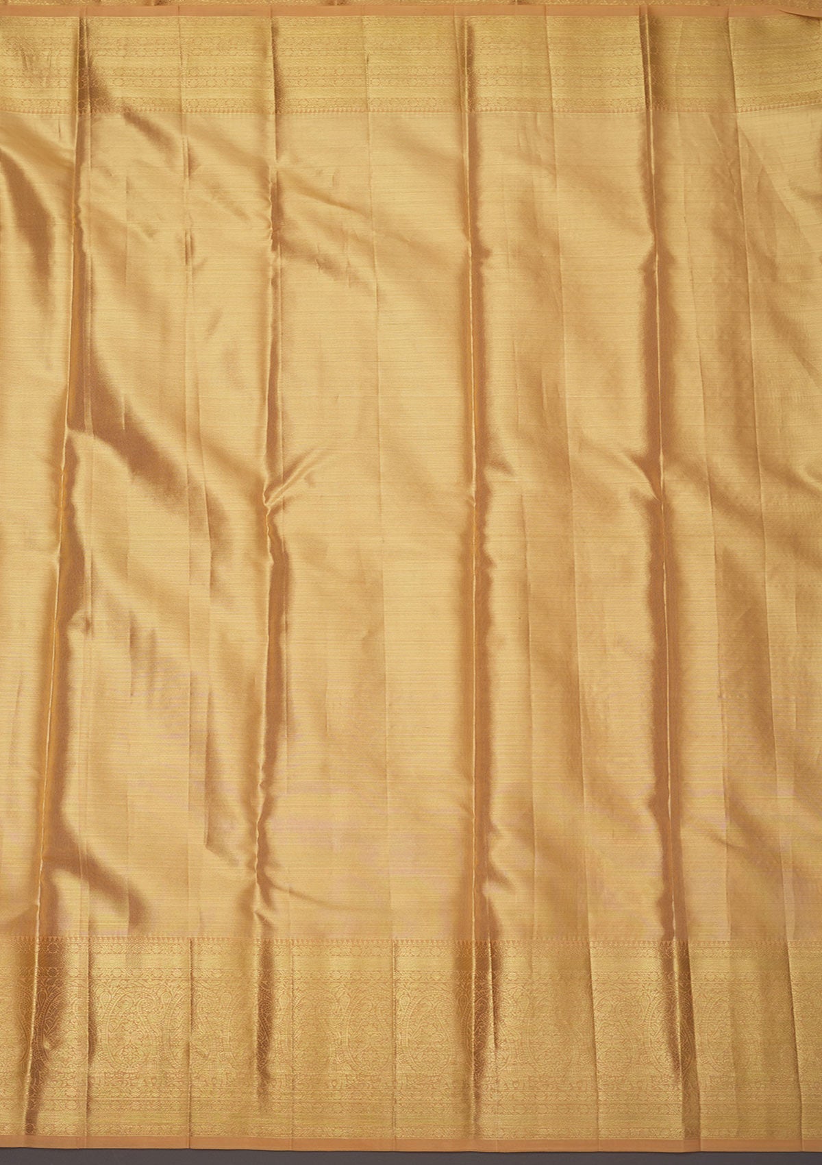 Beige Zariwork Pure Silk Saree-Koskii