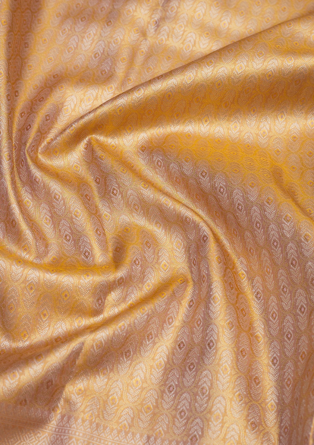 Beige Zariwork Pure Silk Saree