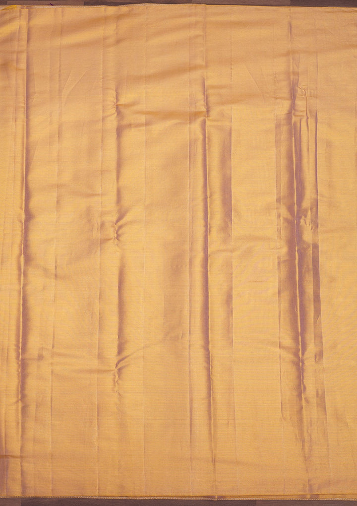 Beige Zariwork Pure Silk Saree