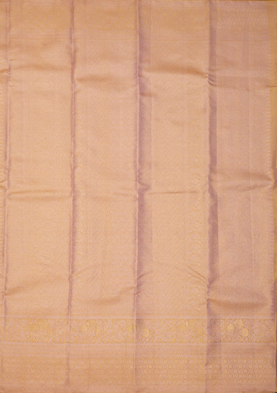 Beige Zariwork Pure Silk Saree-Koskii