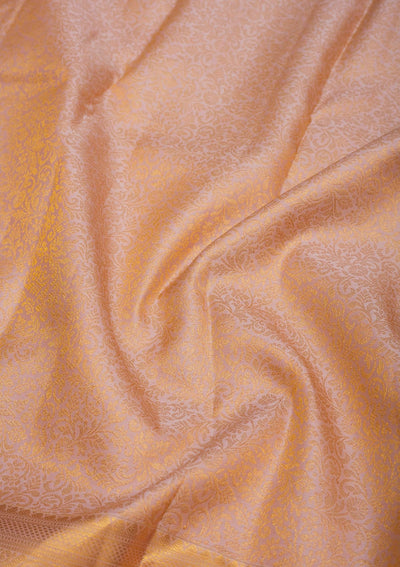Beige Zariwork Pure Silk Saree