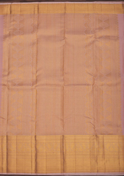 Beige Zariwork Pure Silk Saree