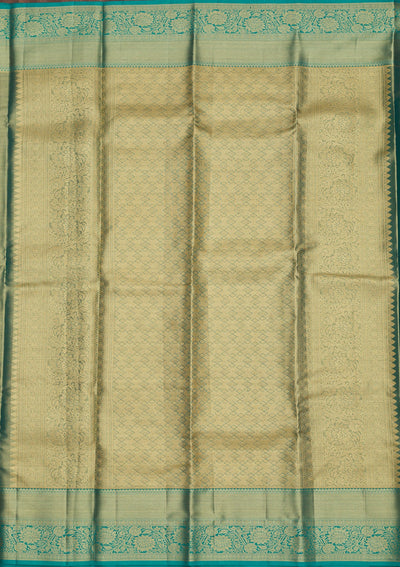 Beige Zariwork Pure Silk Saree