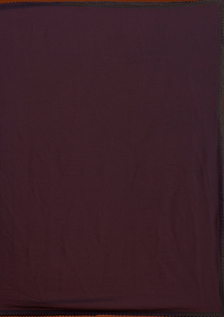 Black Cutdana Semi Crepe Readymade Salwar Suit