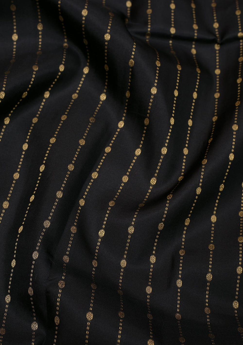Black Zariwork Pure Silk Saree-Koskii