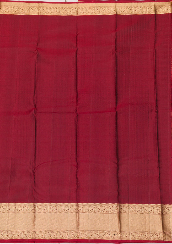 Black Zariwork Pure Silk Saree-Koskii