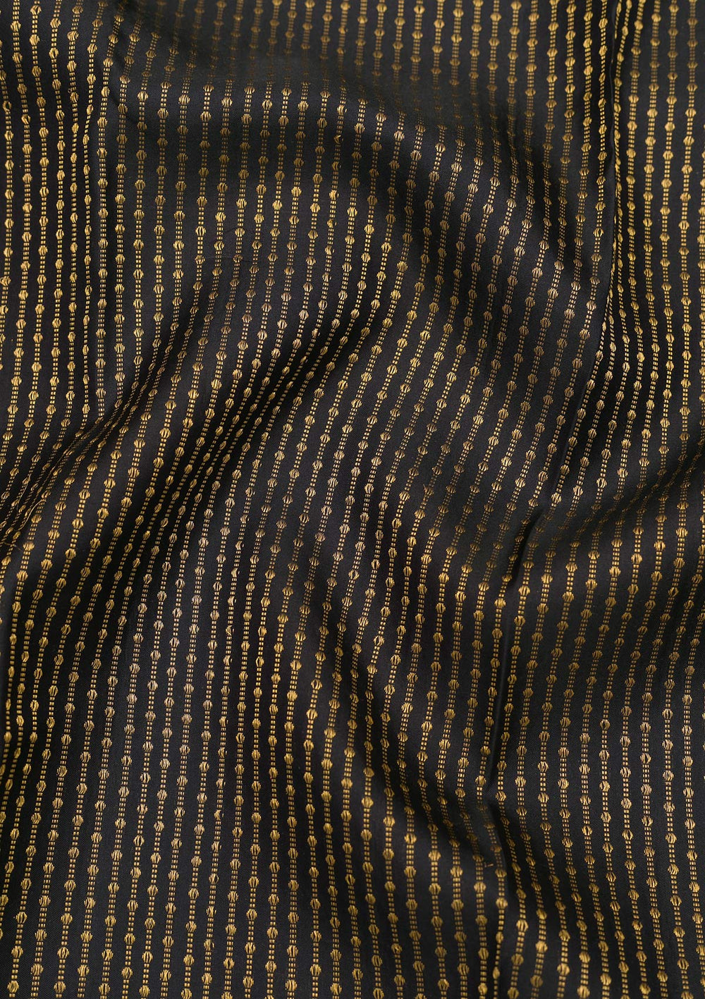 Black Zariwork Pure Silk Saree-Koskii