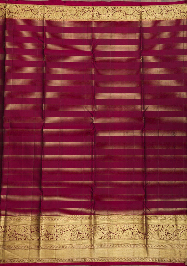 Black Zariwork Pure Silk Saree-Koskii