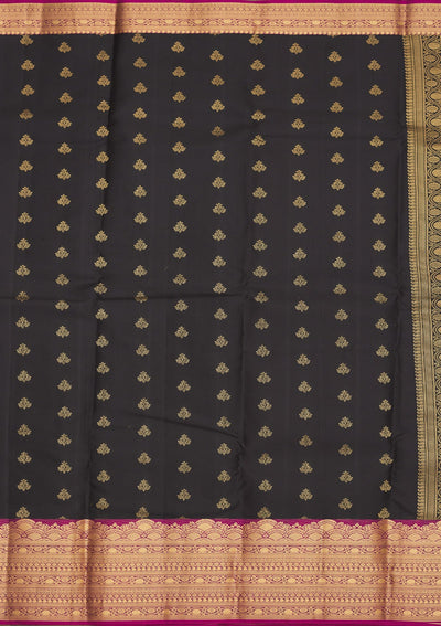 Black Zariwork Pure Silk Saree